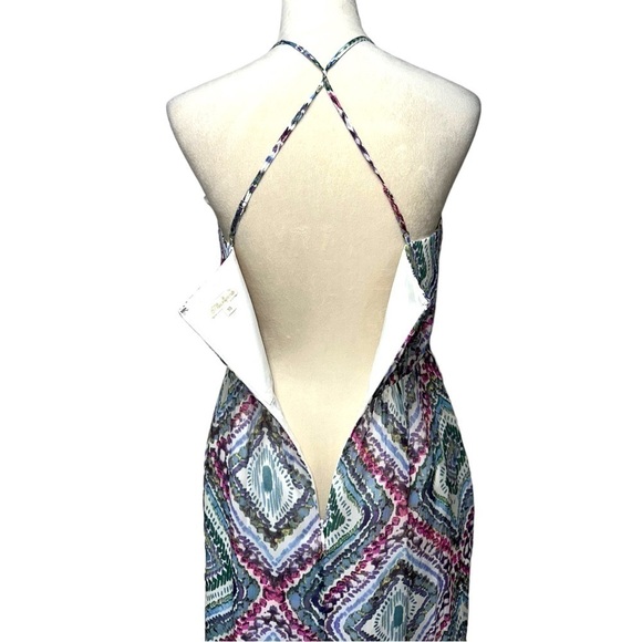 Shoshanna Mia Silk Mini Dress 10 NWOT. - Picture 4 of 13